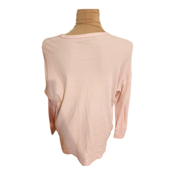Show Me Your Mumu Snow Bunny Pink Sweater thermal size xs - Picture 4 of 6